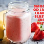 SMOOTHIE OD JAGODE I BANANE SLASTAN I ZDRAV RECEPT